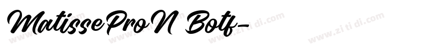 MatisseProN Botf字体转换
